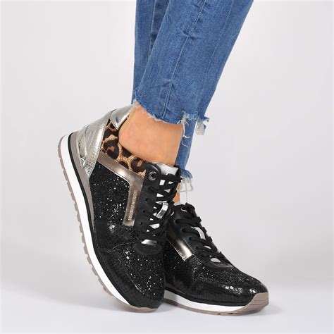 michael kors bling sneakers|Michael Kors glitter boots.